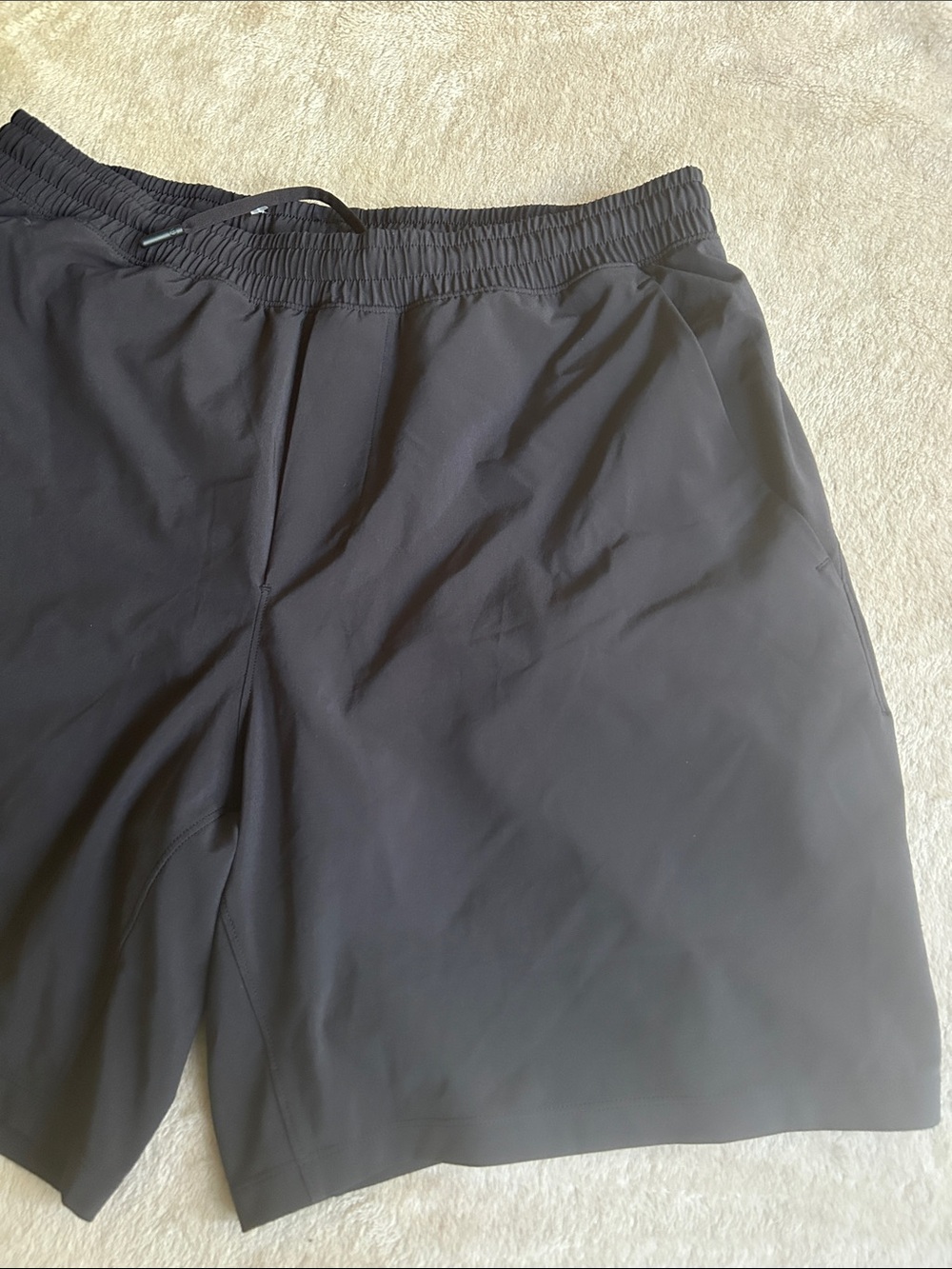Lululemon Men's Black Athletic Shorts - Lightweight Performance - Picture 2 of 7